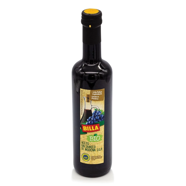 Ekologiškas balzaminis actas BILLA BIO ACETO BALSAMICO DI MODENA, 6% rūgš., 500 ml