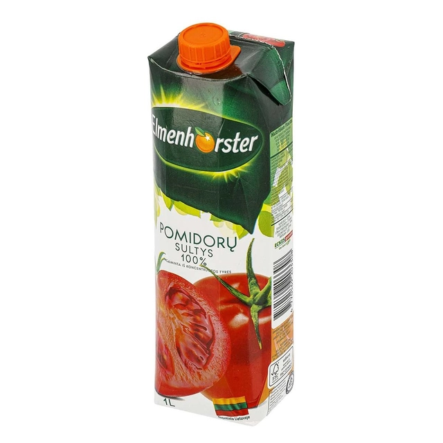 Pomidorų sultys ELMENHORSTER (100%), 1 l