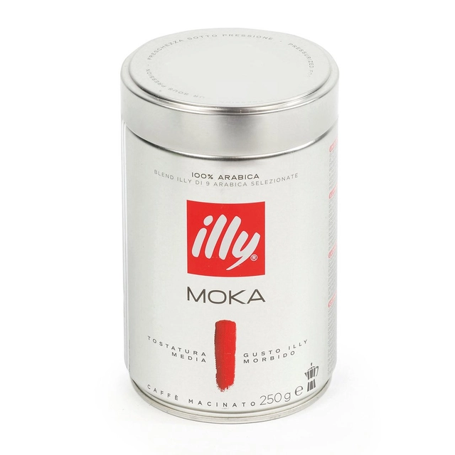 Ground coffee ILLY MOKA, 250 g