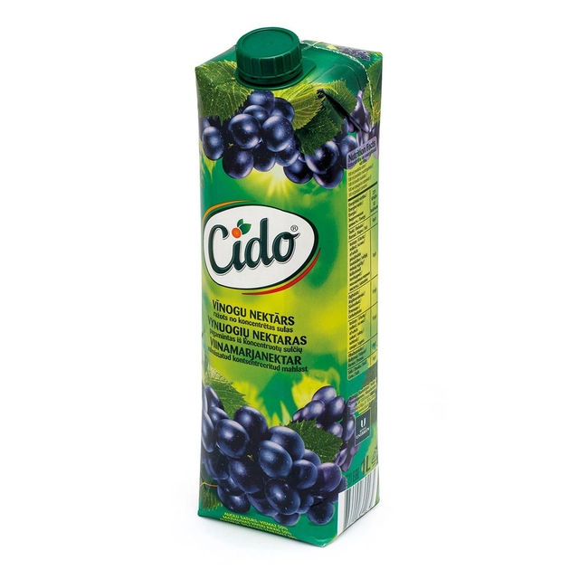 Vynuogių nektaras CIDO (50%), 1 l