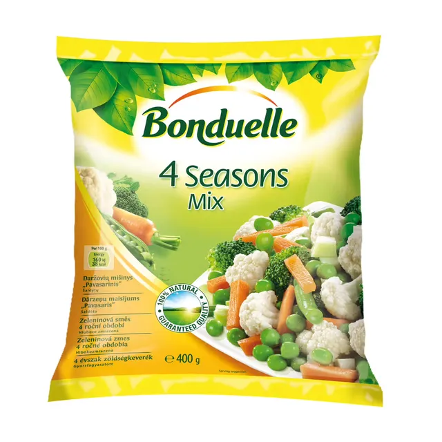 Весенний овощной микс BONDUELLE 4 SEASONS MIX, 400 г
