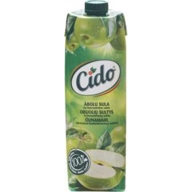 Obuolių sultys CIDO (100%), 1 l
