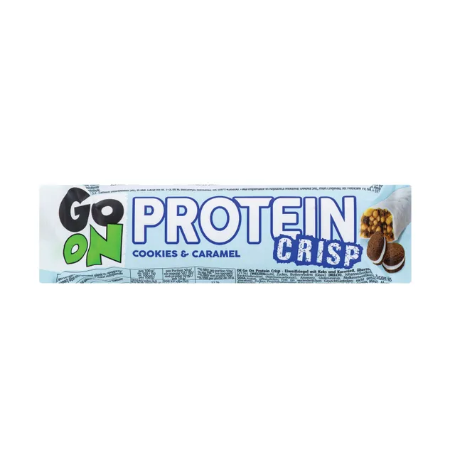Baltyminis batonėlis GO ON COOKIES & CARAMEL, 50 g