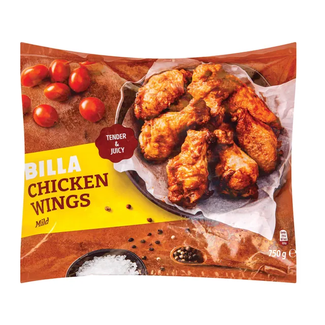 Frozen chicken wings BILLA, 750 g