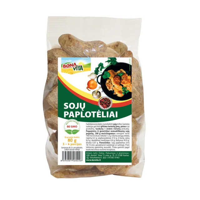 Soy chips BONA VITA, 80 g