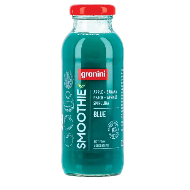 Blue fruit cocktail GRANINI BLUE, 250 ml