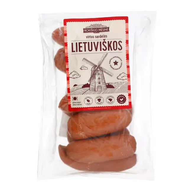 Lietuviškos virtos sardelės