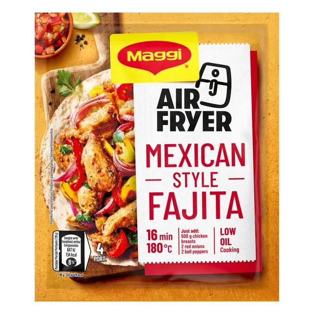 Prieskonių mišinys MAGGI AIRFRYER FAJITA, 27 g
