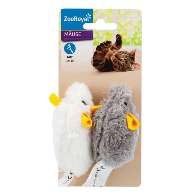 Žaislas pliušinė pelė ZOOROYAL
