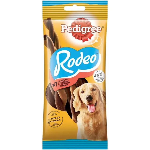 Skanėstas suaugusiems šunims su jautiena PEDIGREE RODEO, 123 g