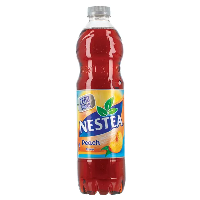 Negazuotas gaivusis gėrimas su juodąja arbata NESTEA ZERO, 1,5 l