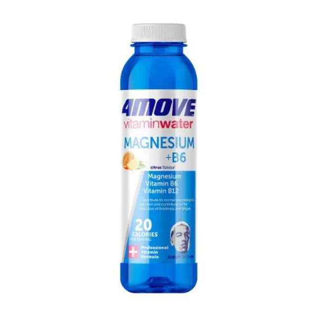 Vitamininis vanduo 4MOVE VITAMIN WATER MAGNESIUM + VITAMINS, 556 ml