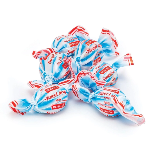 Karamelė su pienišku įdaru SWEET DROP 