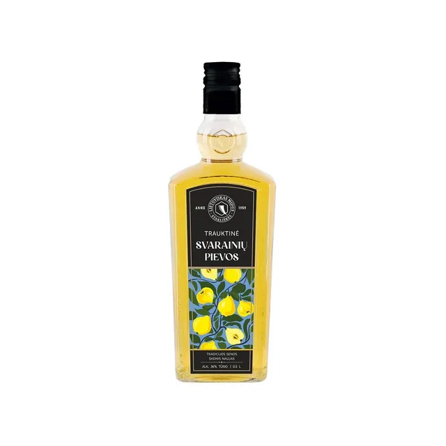 Настойка QUINCE MEADOW 36%, 0,5L фирменная стеклянная бутылка