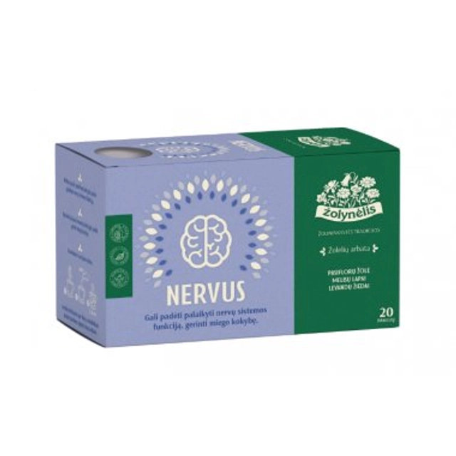 Herbal tea ŽOLYNĖLIS NERVUS, 20 pcs.