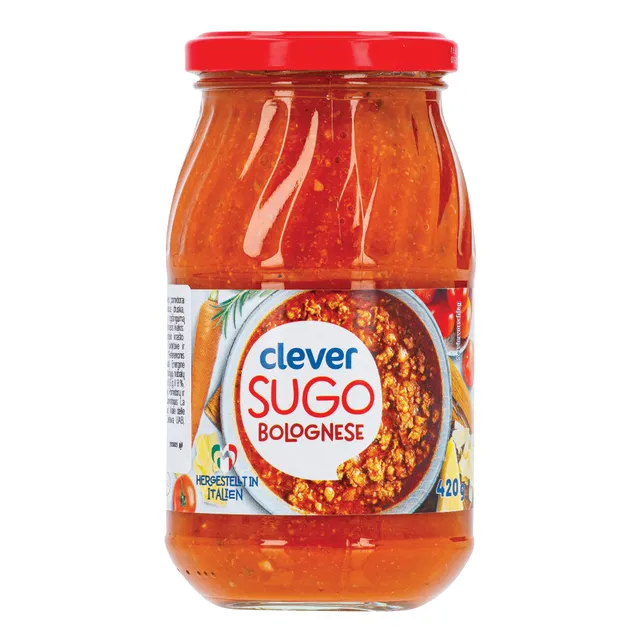 Pomidorų padažas CLEVER BOLOGNESE, 420 g