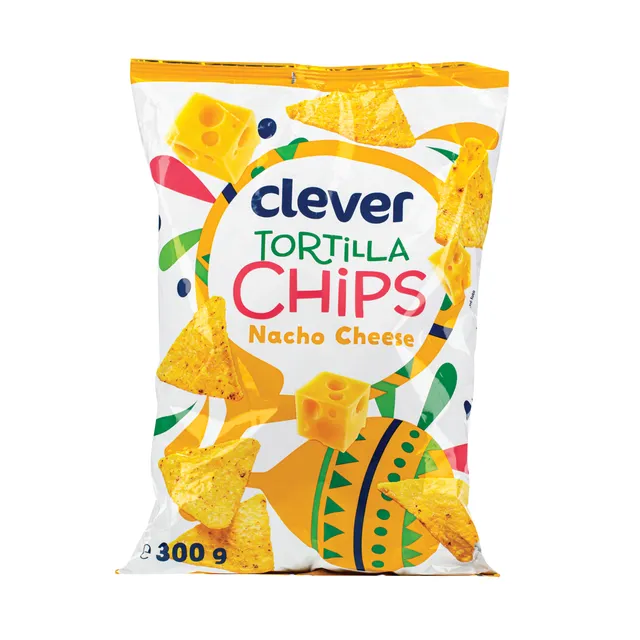 Kukurūzų traškučiai sūrio skonio CLEVER, 300 g