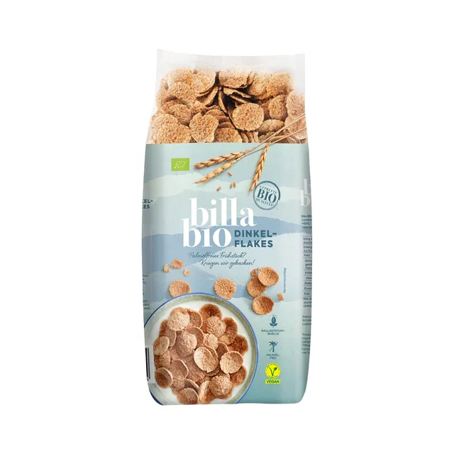 Kukurūzų dribsniai BILLA BIO, 400 g