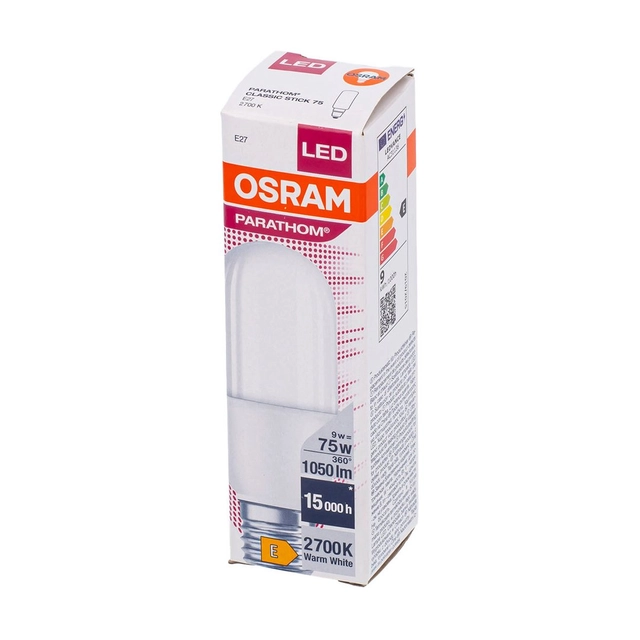 LED lemputė OSRAM Frosted, Stick 75 E27 9W, 1050lm