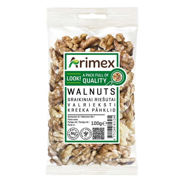 Graikiniai riešutai ARIMEX, 100 g
