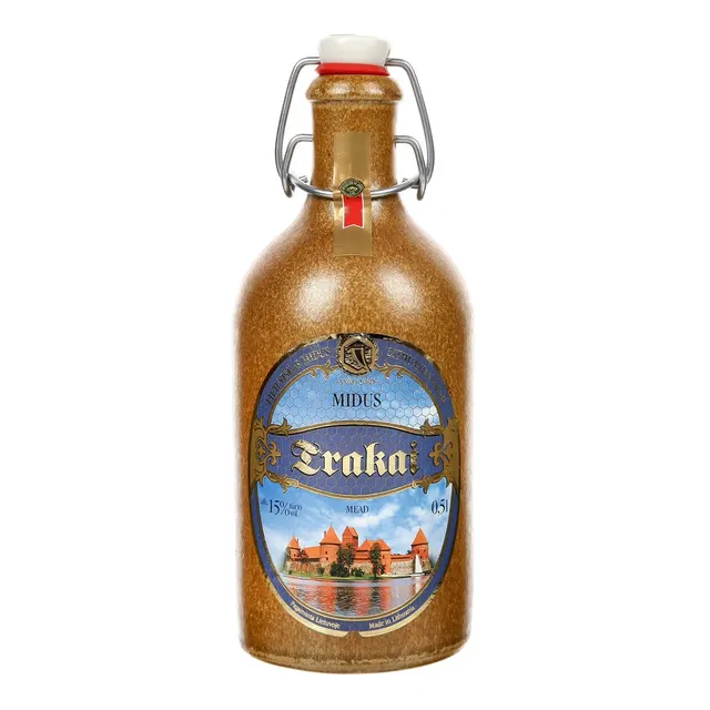 Lithuanian mead TRAKAI 15%, 500 ml