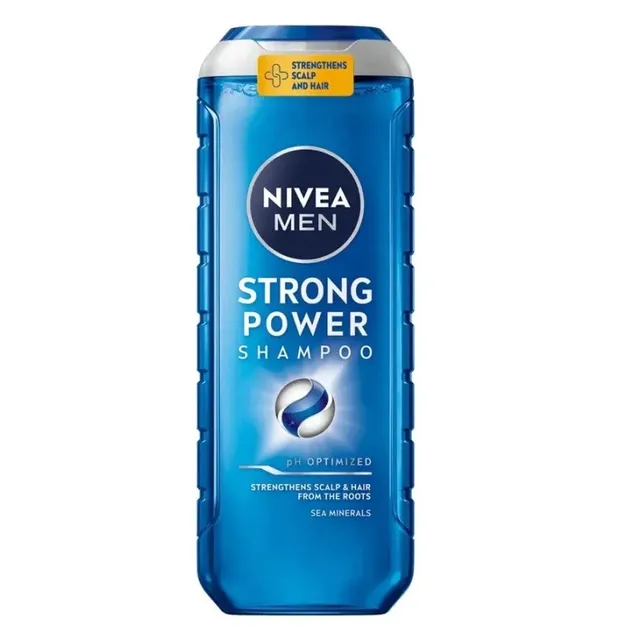 Šampūnas NIVEA MEN STRONG POWER, 500 ml