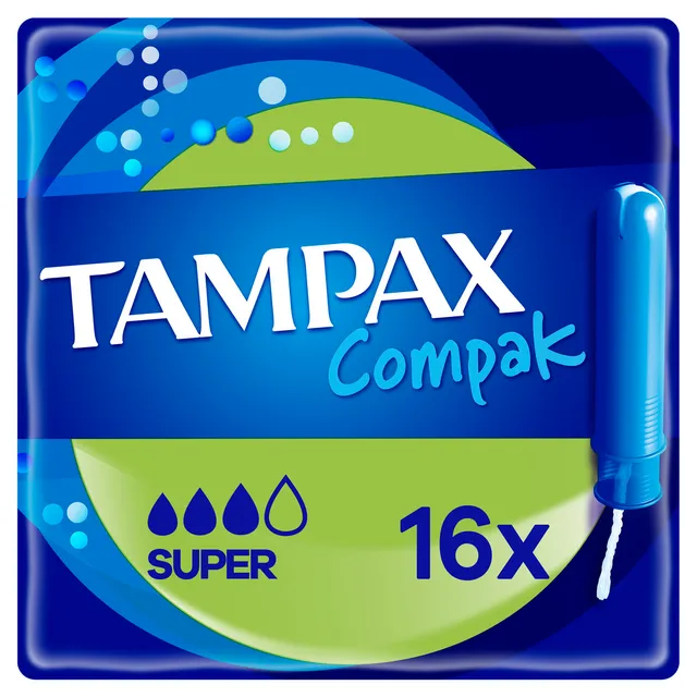 Tamponai TAMPAX COMPAK PEARL NORMAL, 16 vnt.