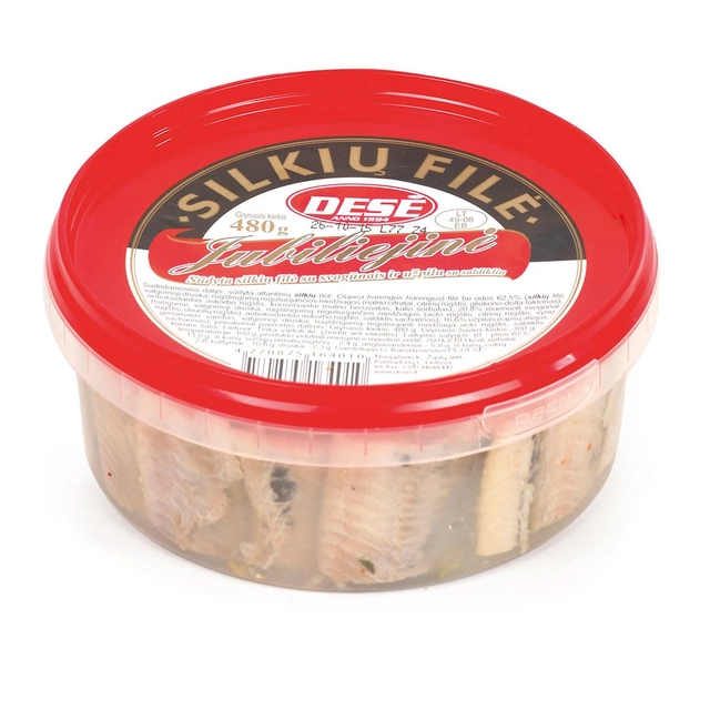 Silkių filė su saldikliu JUBILIEJINĖ, 480 g