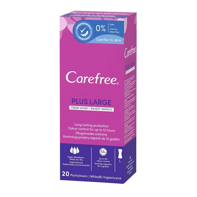 Higieniniai įklotai CAREFREE MAXI FRESH, 20 vnt.