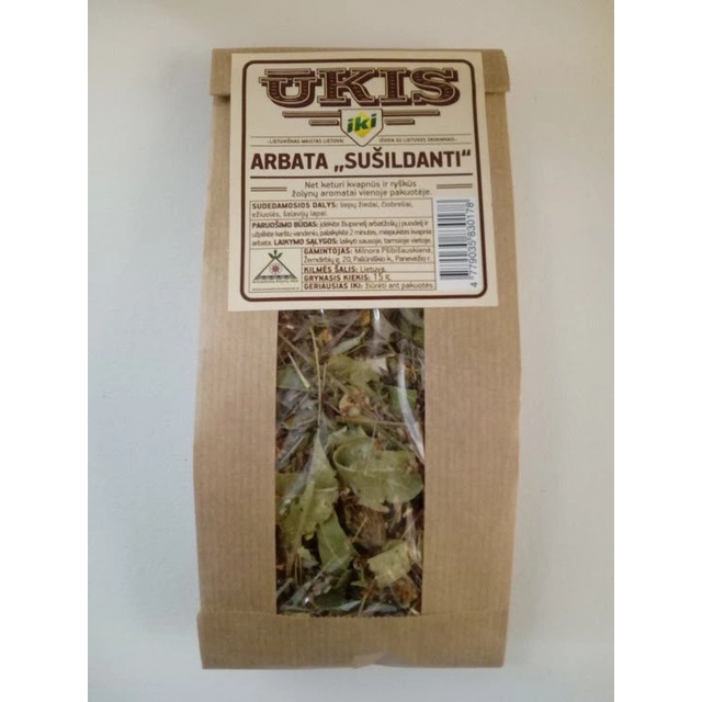 Žolelių arbata SUŠILDANTI, 15 g