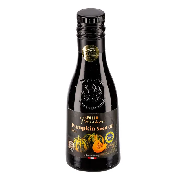 Moliūgų sėklų aliejus BILLA PREMIUM, 250 ml