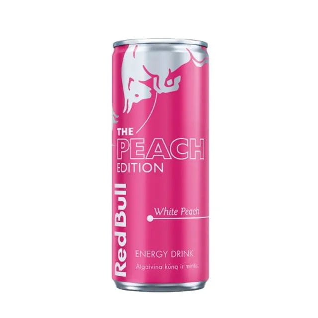 Energinis gėrimas RED BULL PEACH EDITION, 250 ml