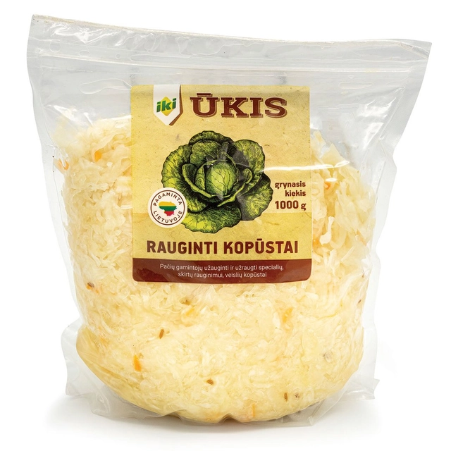 Rauginti kopūstai IKI ŪKIS, 1 kg
