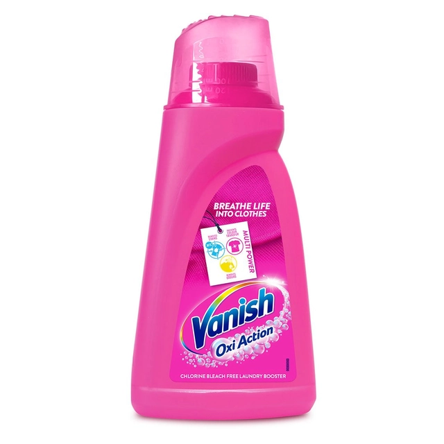 Dėmių valiklis VANISH OXIACTION PINK, 1 l