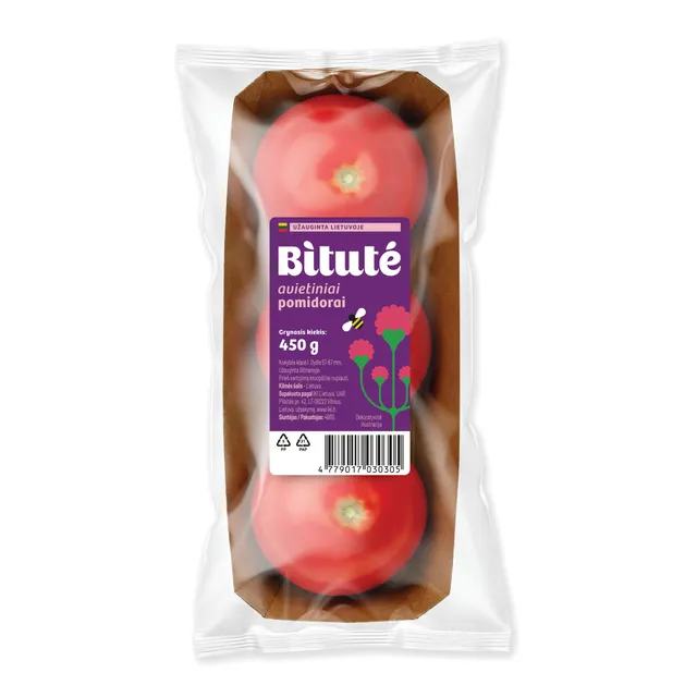 Avietiniai pomidorai BITUTĖ, 450 g