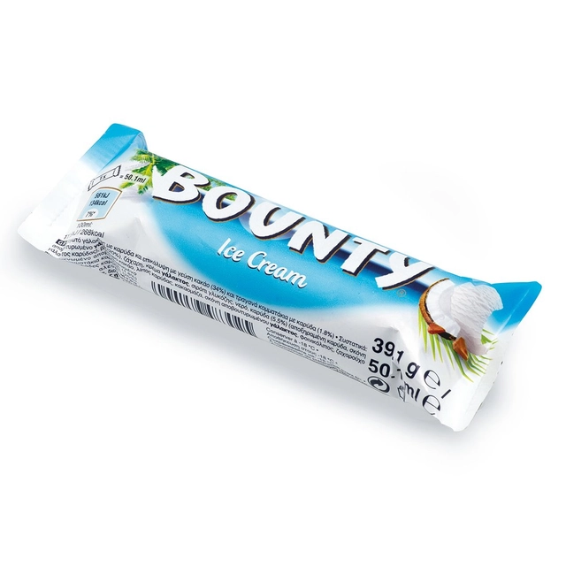 Ledų batonėlis BOUNTY, 39,1 g