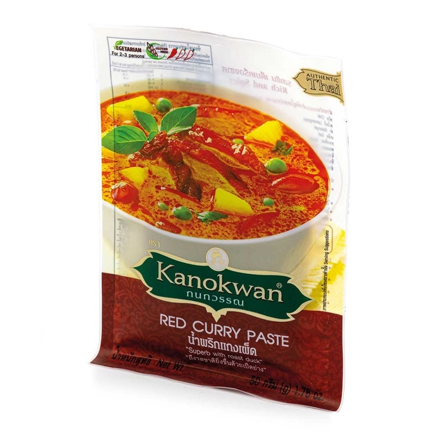 Паста красного карри KANOKWAN, 50 г