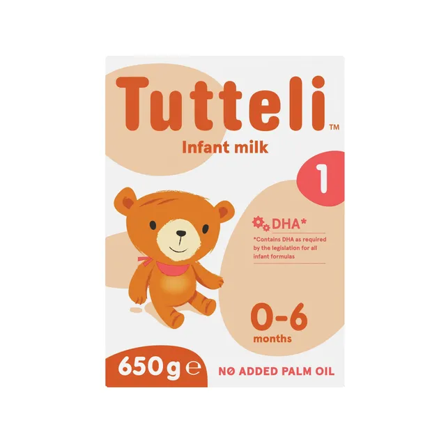 Pieno mišinys, 0M+ TUTELLI 1, 650 g