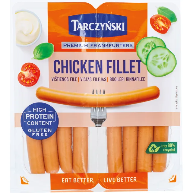 Vištienos filė virtos dešrelės, TARCZYNSKI, 180 g