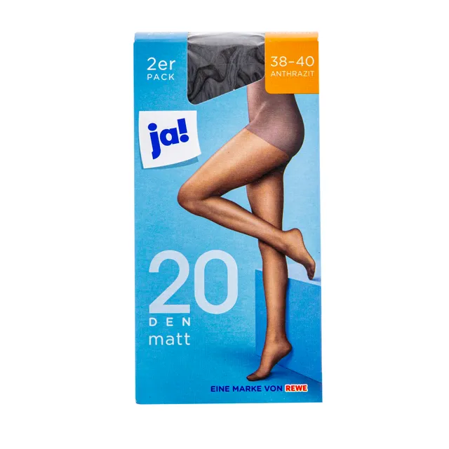 Pėdkelnės Ja!, Anthracite, dydis 38-40, 2 poros