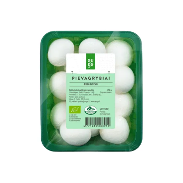 Ekologiški pievagrybiai, 250 g