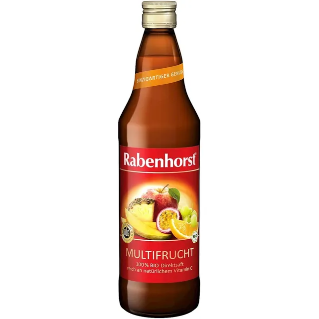 Органический мультивитаминовый сок RABENHORST, 100%, 750 мл