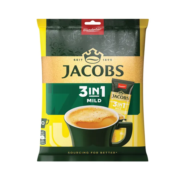 Instant coffee drink JACOBS LATTE, 125 g
