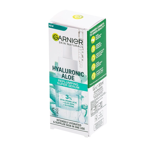 Firming serum with aloe vera extract GARNIER HYALURONIC ALOE, 30 ml