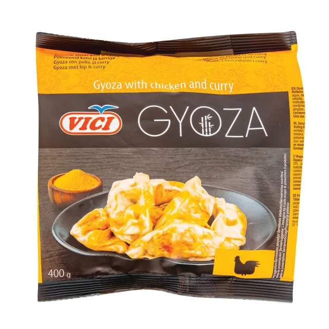 Frozen dumplings with chicken and curry GYOZA VIČI, 400 g