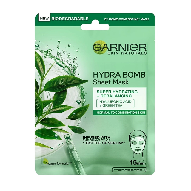 Veido kaukė GARNIER SKIN NATURALS MOISTURE + FRESHNESS, 32 g