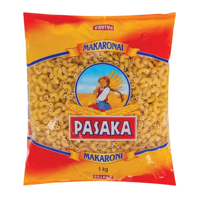 Makaronai rageliai PASAKA, 1 kg