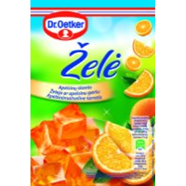 Želė apelsinų skonio DR. OETKER, 72 g
