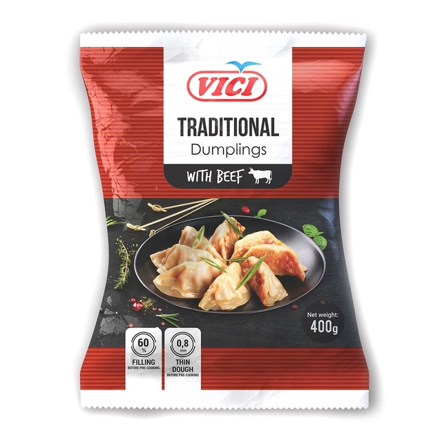 Koldūnai su jautiena TRADITIONAL STYLE, 400 g