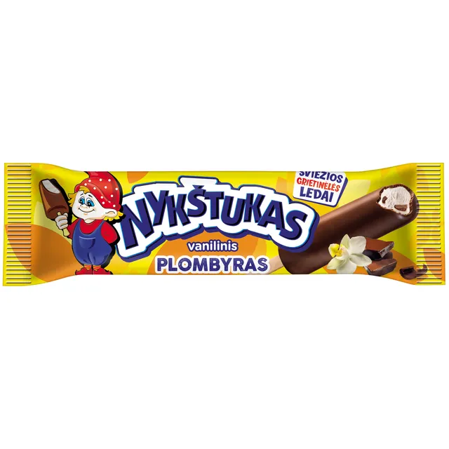 Vanilinis plombyras NYKŠTUKAS, 80 ml